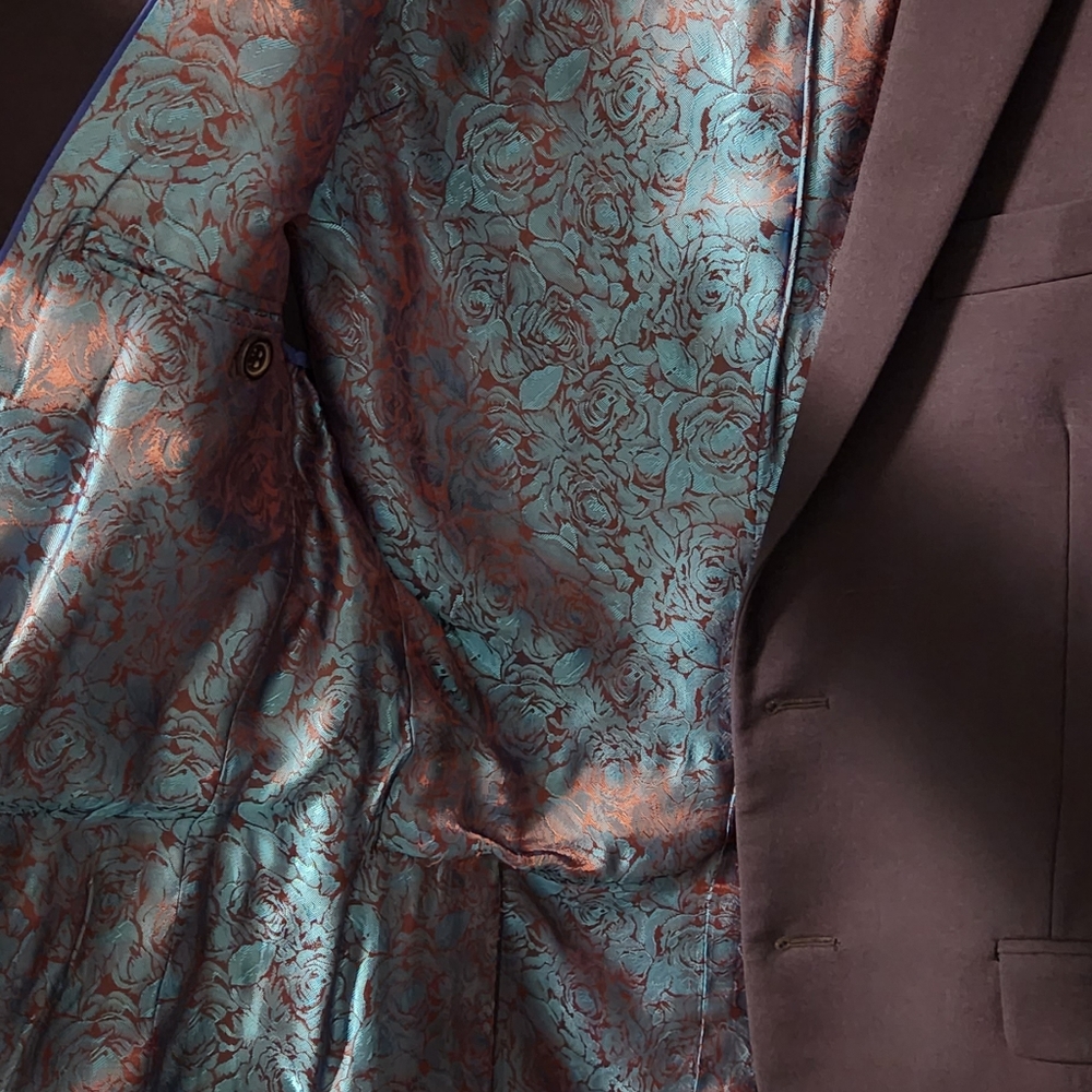 Suit Jacket Blue 36R - Picture 2 of 3
